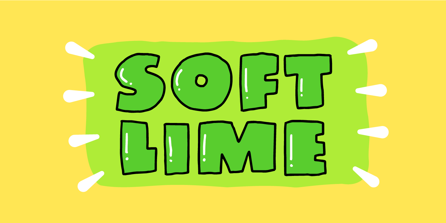 Font Soft Lime